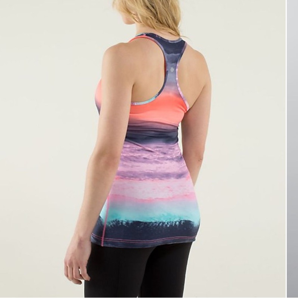 Lululemon Cool Racerback Beachscape‎ Multi - Picture 2 of 10